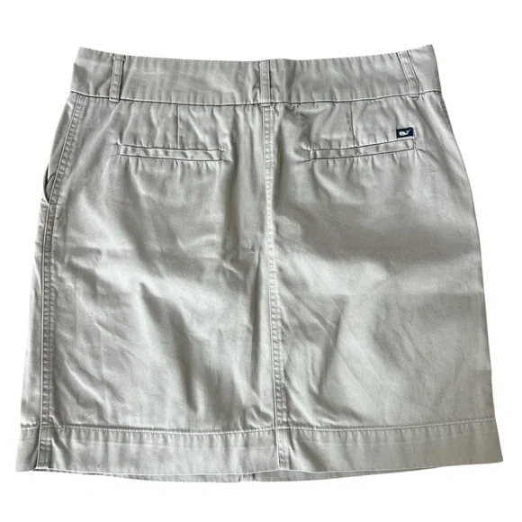 Vineyard Vines by Shep & Ian khaki skirt 10 - Picture 4 of 6